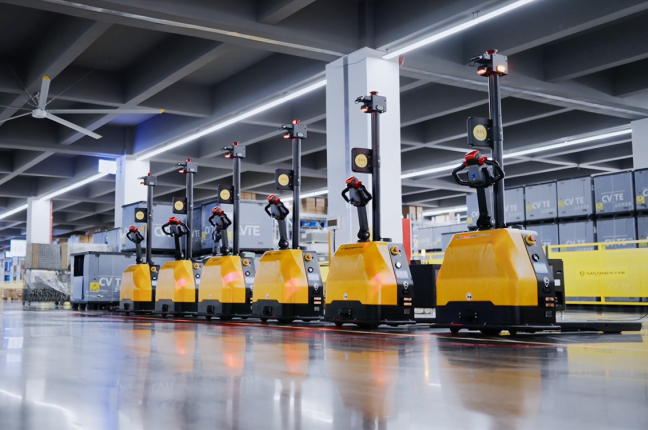 AGV warehouse