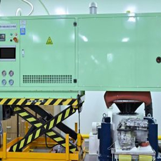 Environmental chamber with environmental vibration test bench1