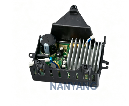 A brushless inverter motor in a washing machine depends on matched electronic commutation control